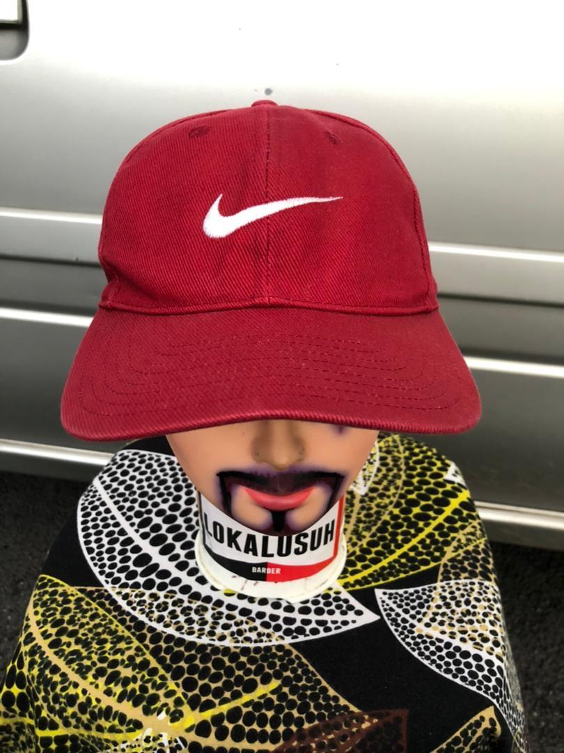 Nike swoosh cap red shop