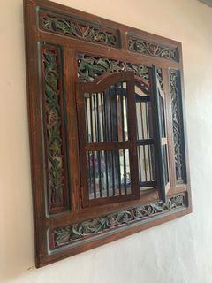 wood mirror frame