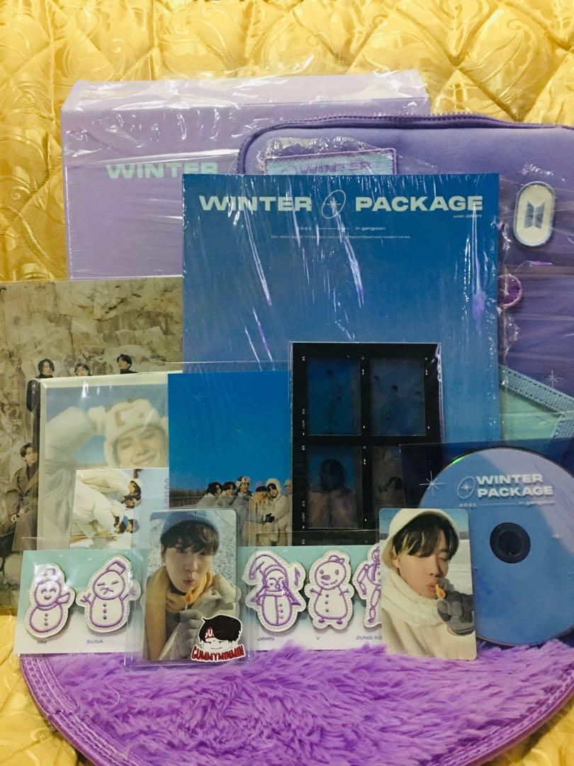 Wts Lfb Bts Wp 21 Bts Winter Package Complete Inclusion Jk Jungkook V Taehyung Tae Jimin Jhope Hobi Hoseok Suga Yoongi Jin Seokjin Rm Namjoon Hobbies Toys Collectibles Memorabilia K Wave