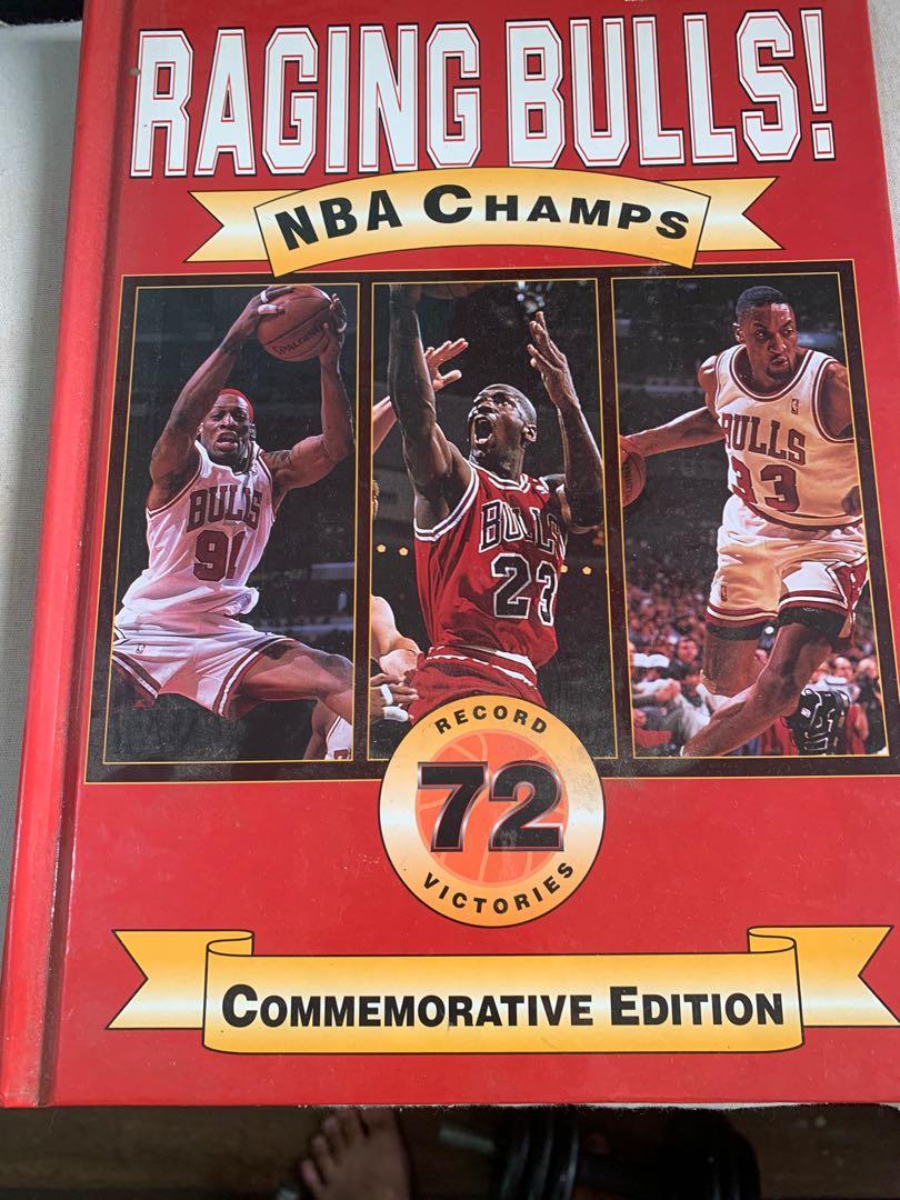 1996 Chicago Bulls Championship Book 72 Win Season