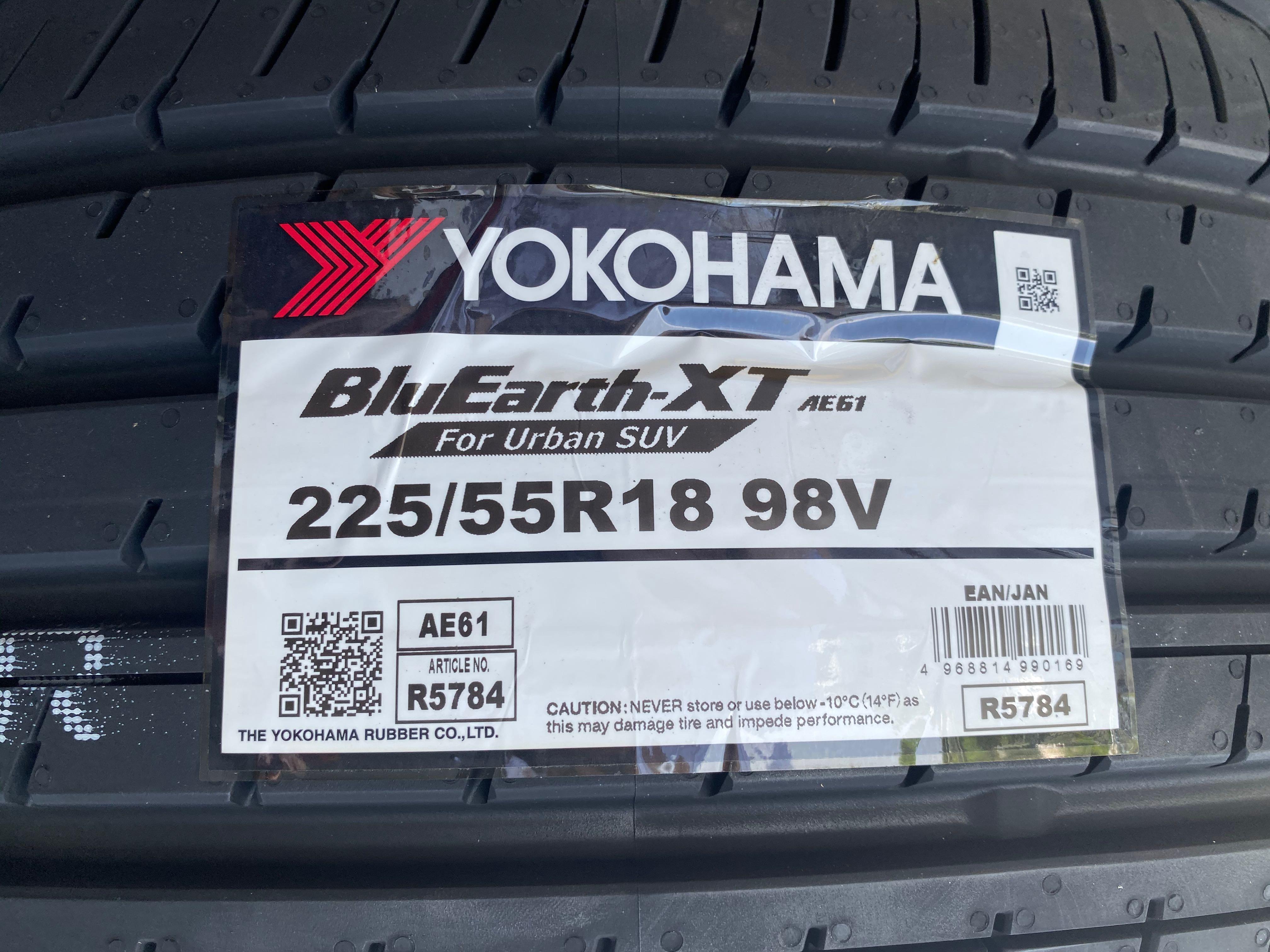 225 55 18 Yokohama Bluearth Ae61 Car Accessories Tyres Rims On Carousell 225 55 18 Yokohama Bluearth Ae61 Car Accessories Tyres Rims On Carousell