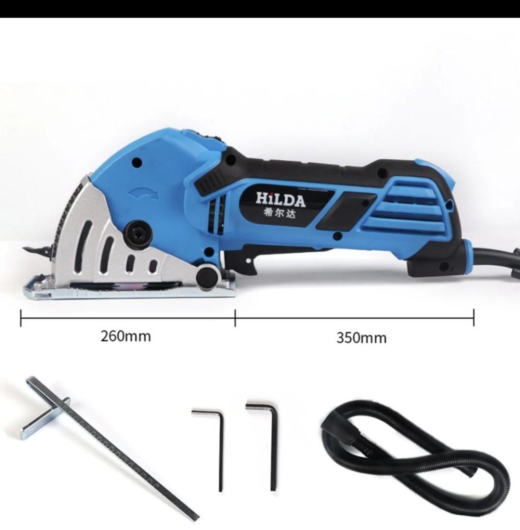 Hilda JD3522C 550W Electric Portable Circular Saw Furniture
