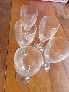 5 tall glasses