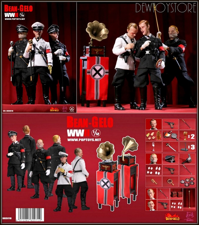 POPTOYS BGS002 Bean Gelo 1/12フィギュア ジョージ POPTOYS BEAN-GELO