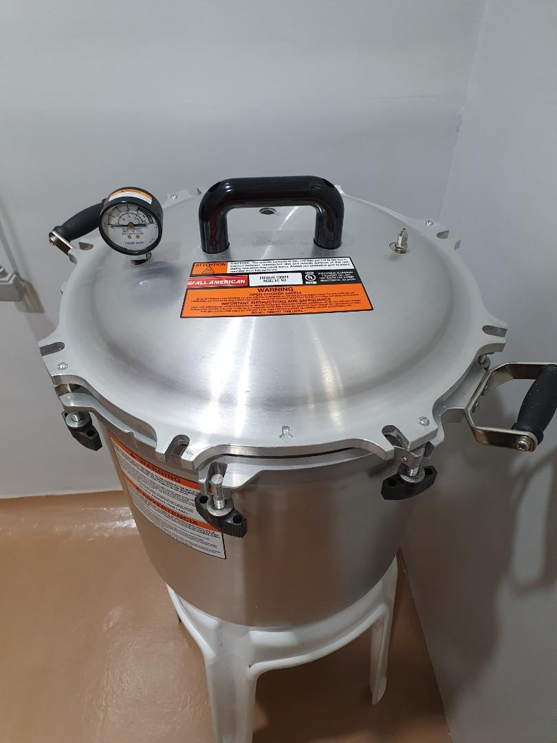 Industrial discount pressure canner
