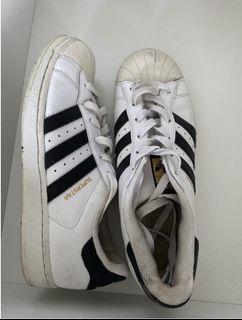 Authentic, Black and White Adidas Super Stars