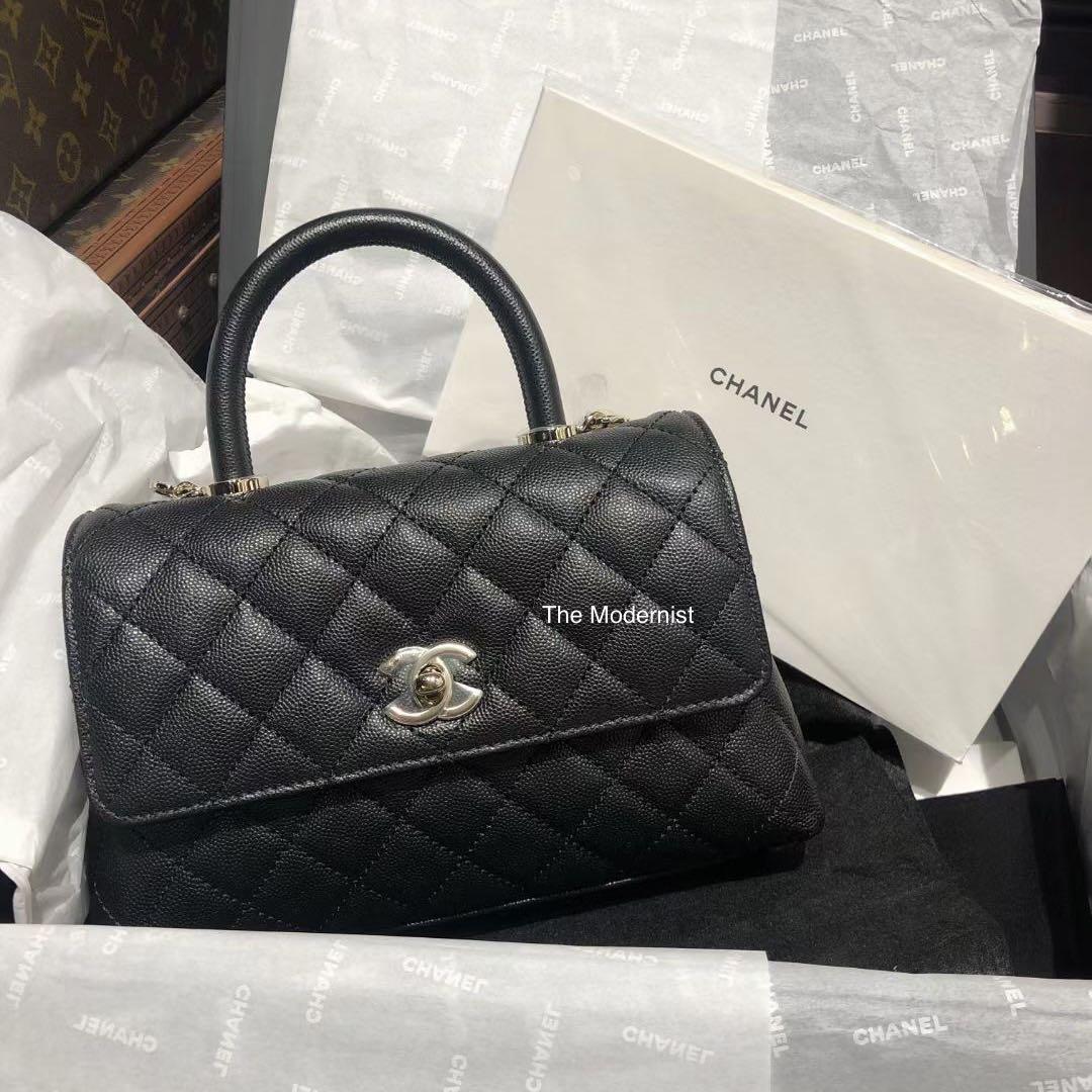 Chanel Coco Handle Small Size, Luxury, Bags & Wallets on Carousell