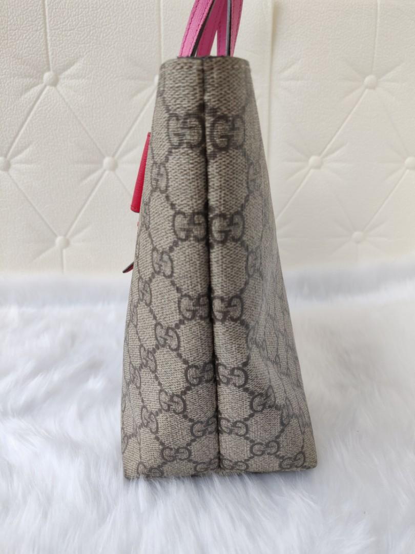 Rush Sale Authentic Gucci Kids GG Supreme Bow Tote Bag