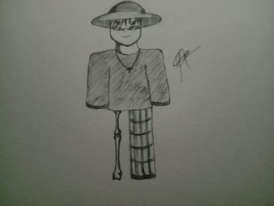 Avatar Sketch Roblox Everything Else Others On Carousell - roblox cowboy avatar