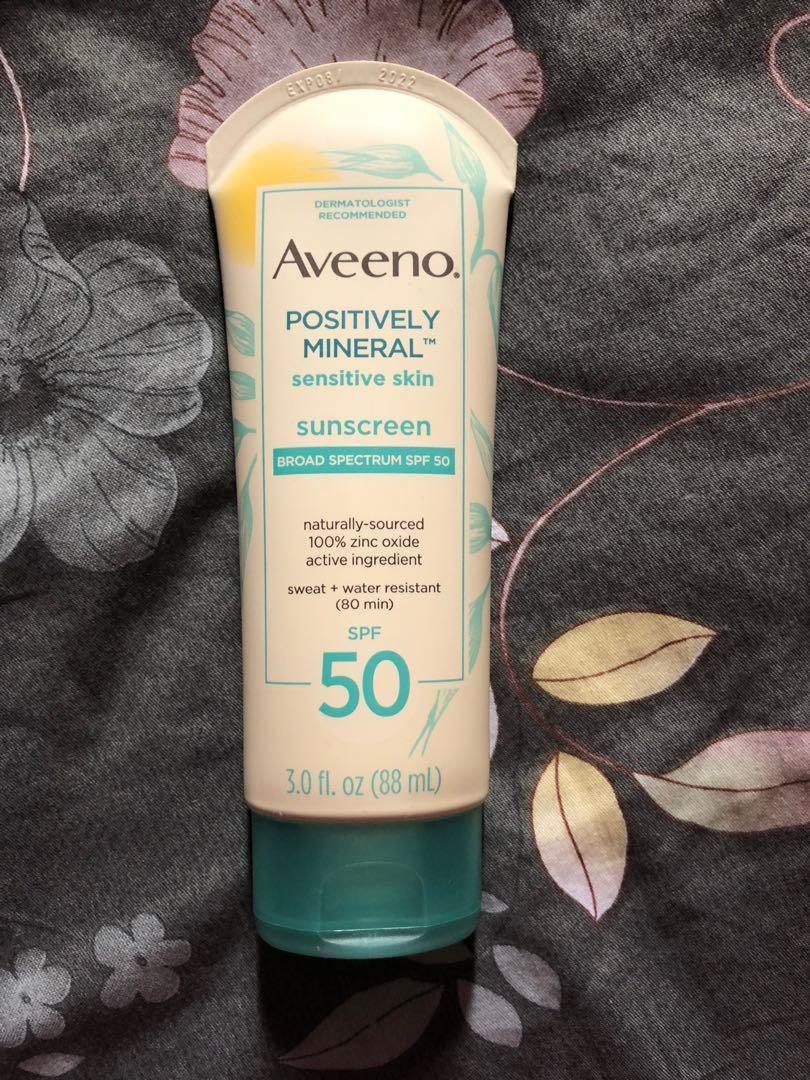 Aveeno positively mineral top sunscreen