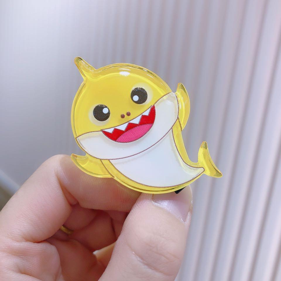 Baby shark hair clips deals