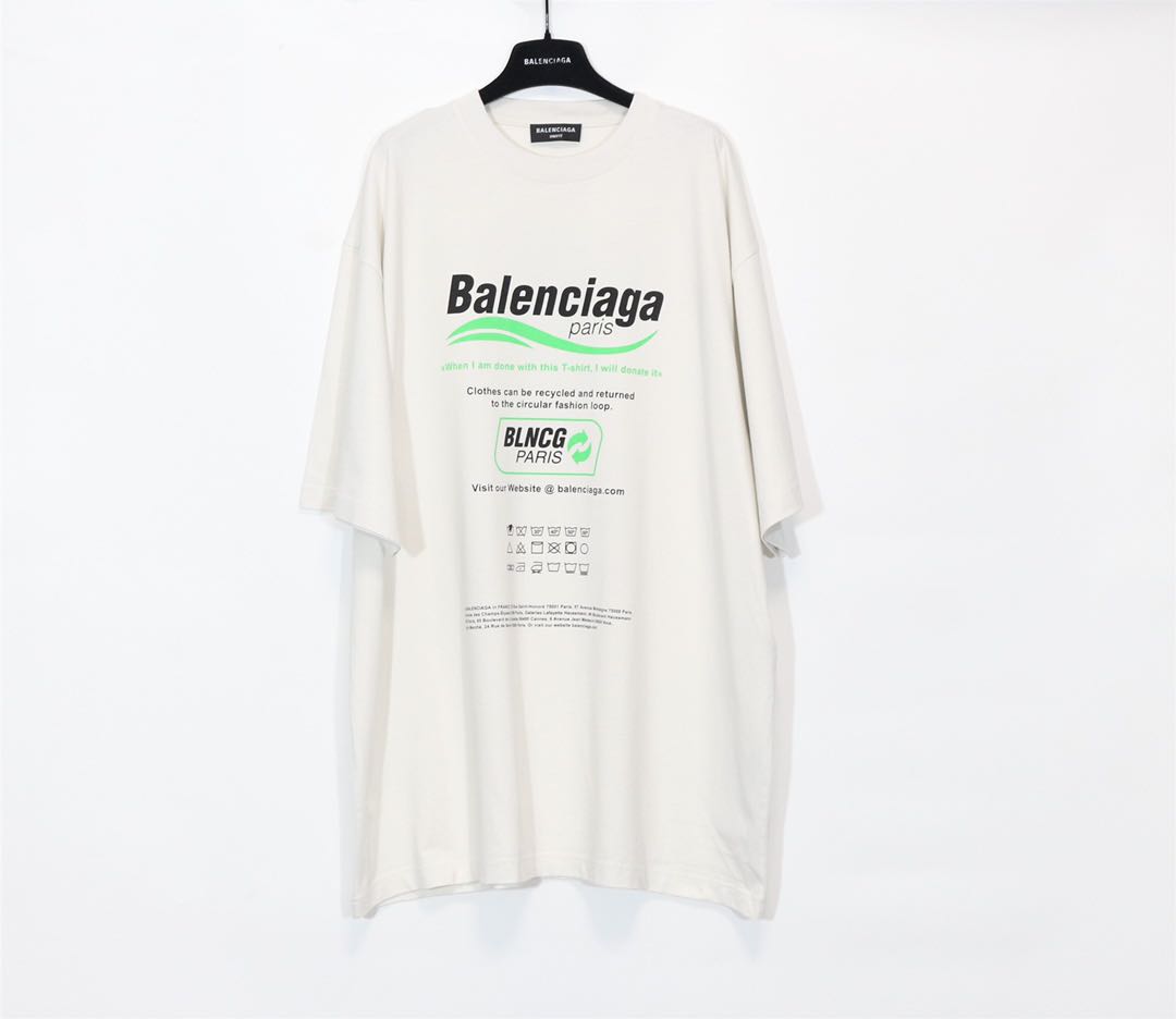 Balenciaga Recycle, Men's Fashion, Tops & Sets, Tshirts & Polo Shirts ...