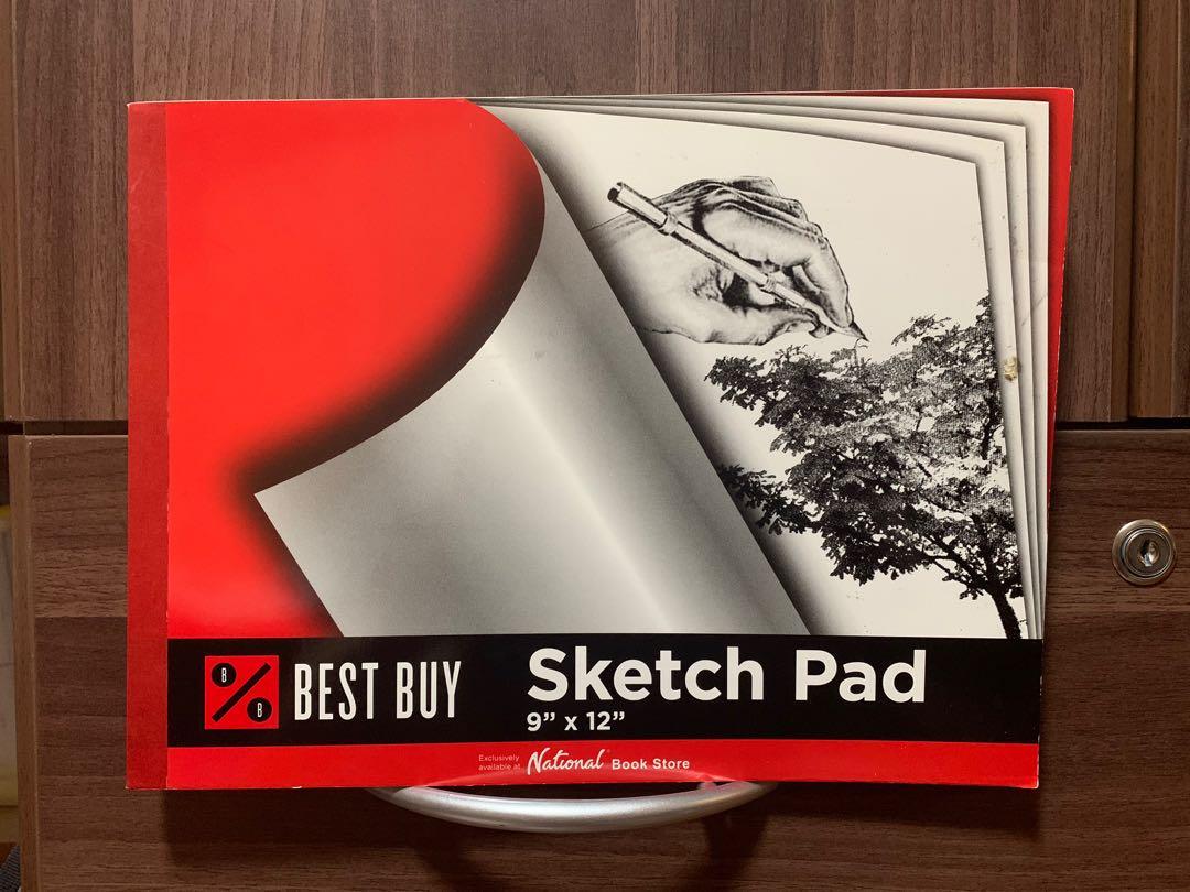 Best Buy sketch pad 9 × 12, Hobbies & Toys, Stationary & Craft, Craft  Supplies & Tools on Carousell