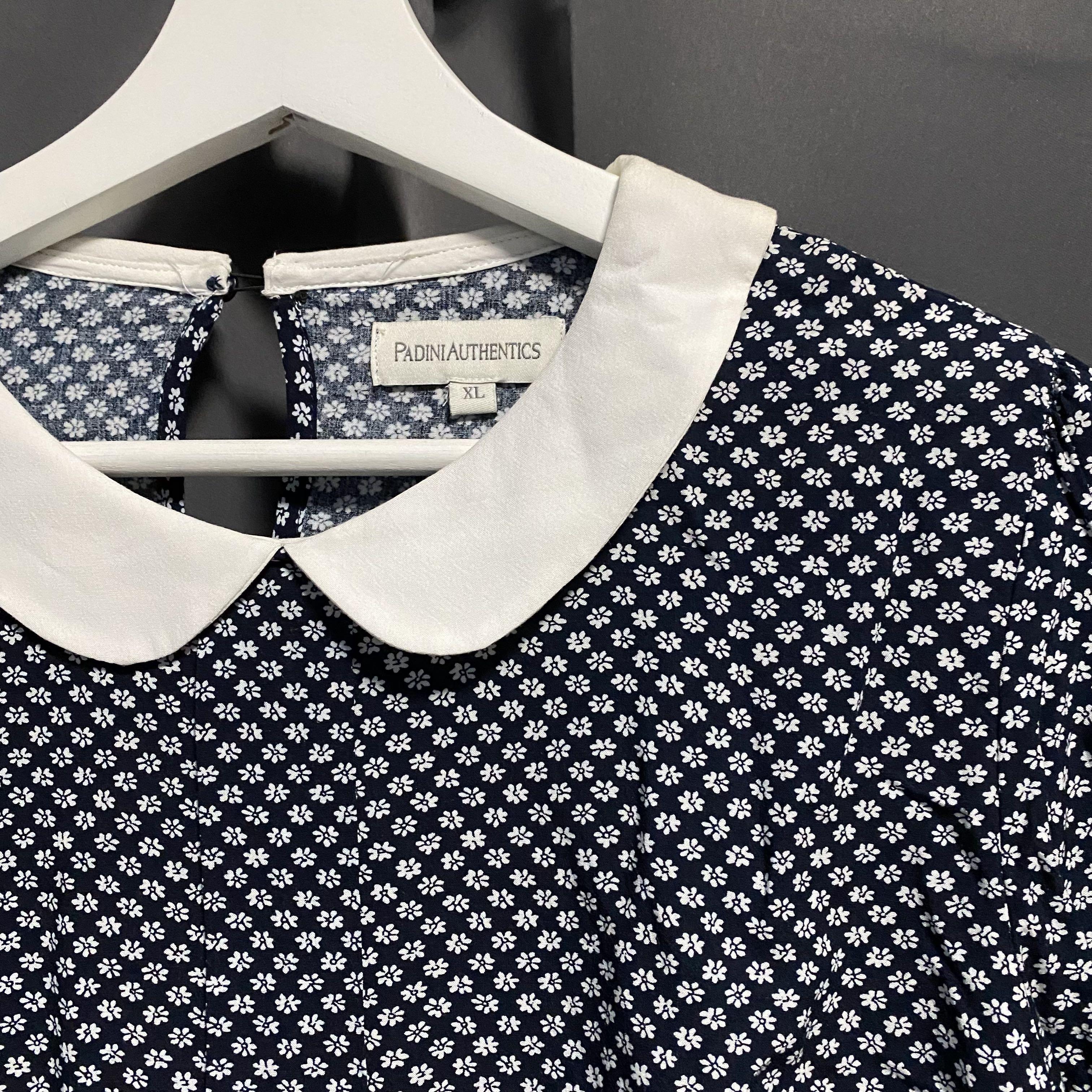 peter pan collar blouse long sleeve