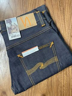 BNWT Nudie Jeans Grim Tim Dry Selvage 