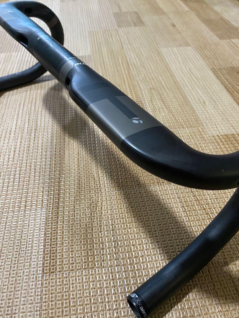 Guidon Carbone Bontrager XXX Intégré Tige 100 Mm - Occasion - 44 Cm