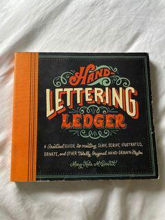 BOOK: Hand lettering ledger by Mary Kate Mcdevitt