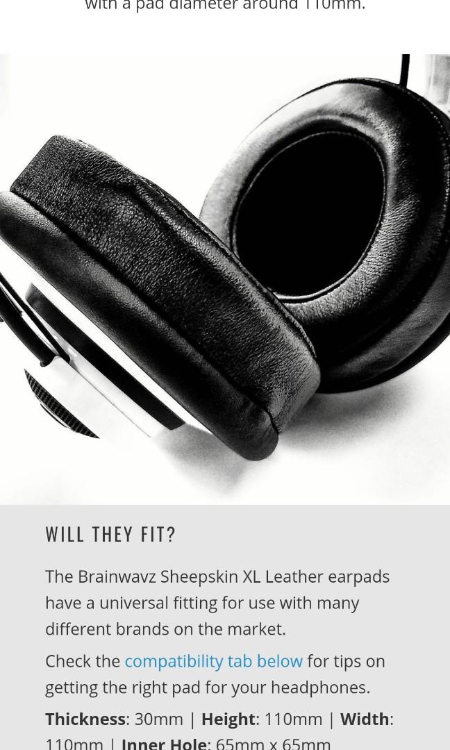 Brainwavz online xl sheepskin