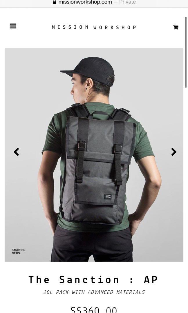 Branded haversack top