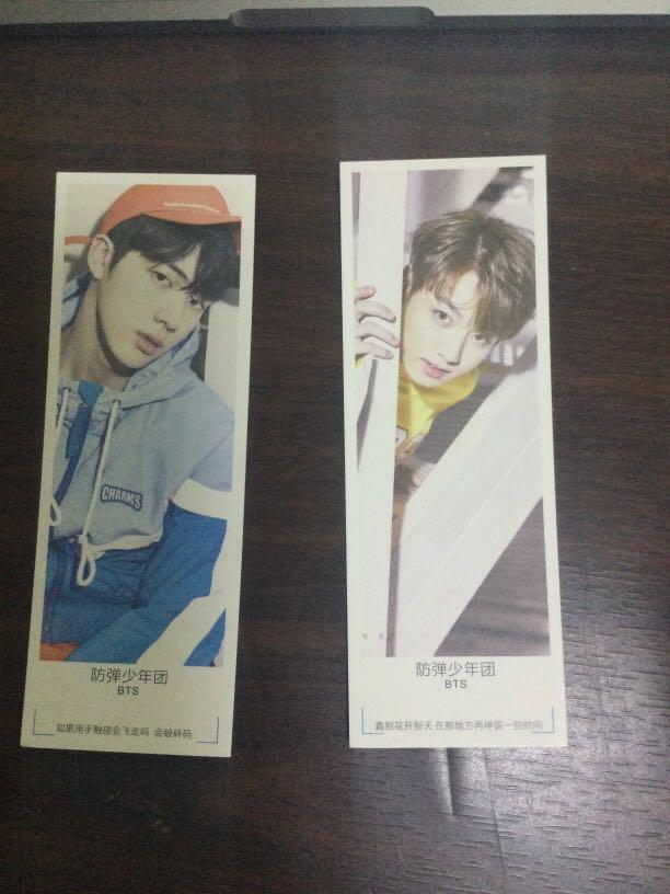 Bts Love Yourself 承 Her Unofficial Bookmarks Hobbies Toys Memorabilia Collectibles K Wave On Carousell