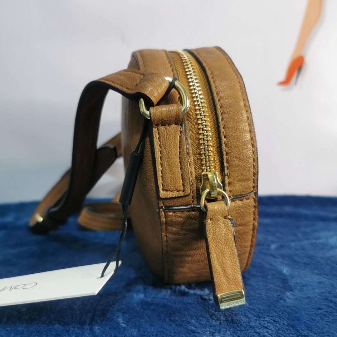 Calvin Klein Sonoma Dome Bag crossbody bag brown