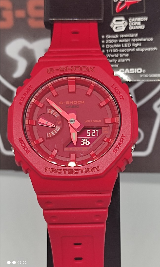 jam g shock tmj merah