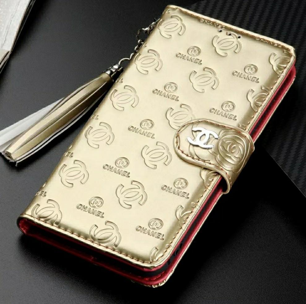Chanel Leather Flip Wallet Iphone Case Mobile Phones Gadgets Mobile Gadget Accessories Cases Sleeves On Carousell