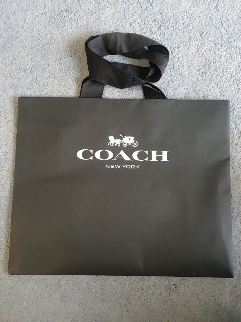 coach paper bag 2021