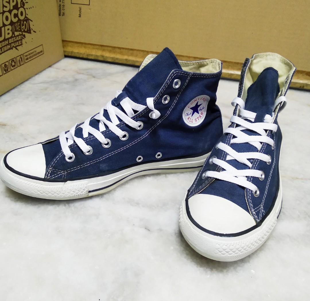 CONVERSE ALL STAR BLUE JEANS Men s Fashion Footwear Sneakers on