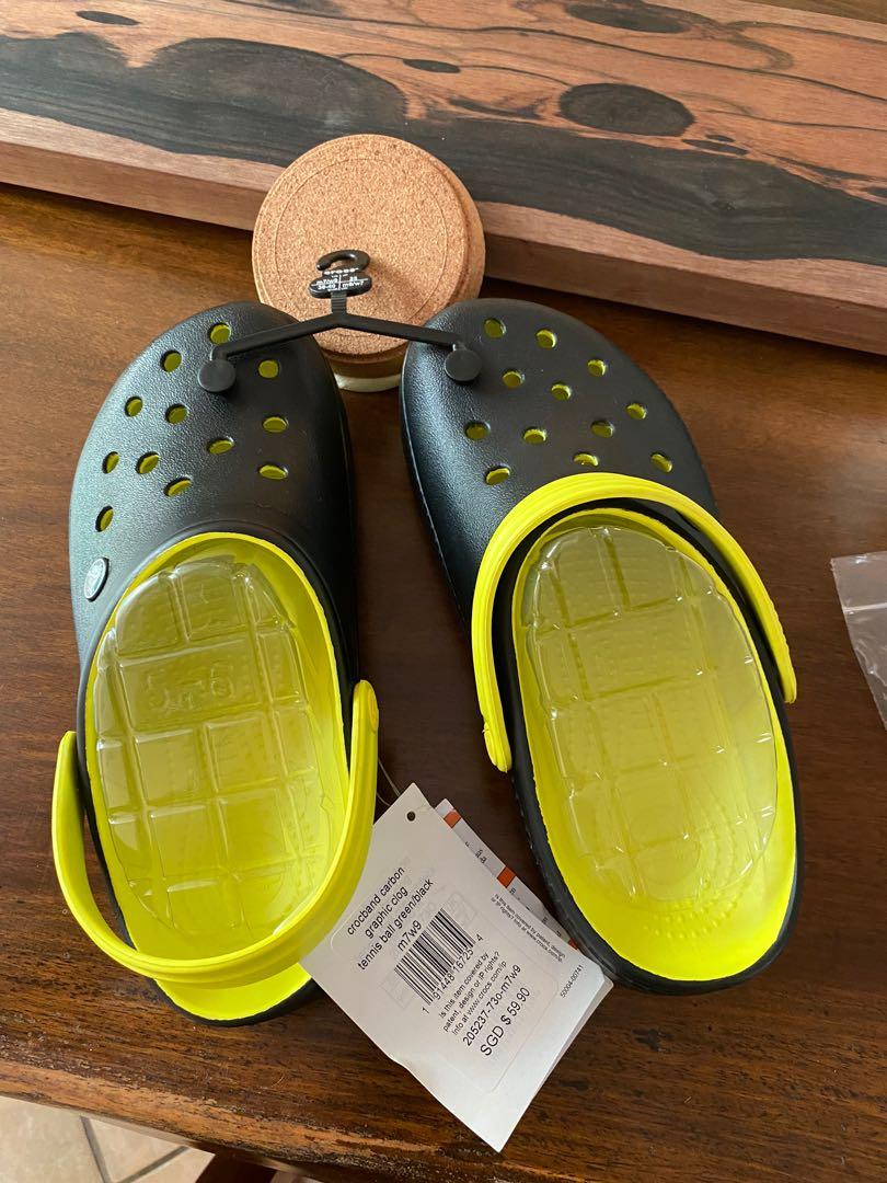 Crocs crocband clearance carbon graphic clog