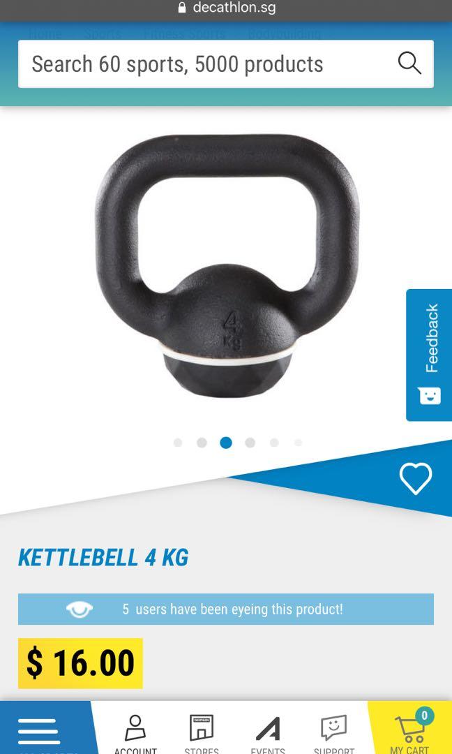 4kg deals dumbbells decathlon