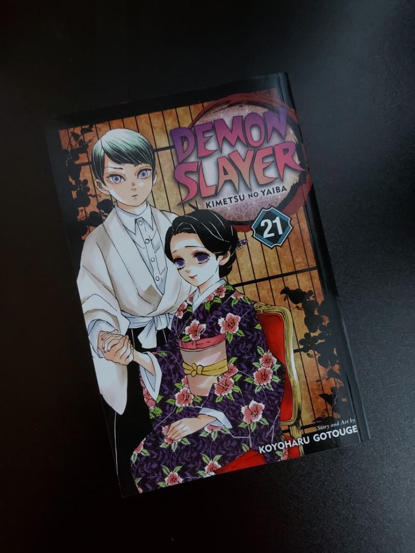 Demon Slayer Kimetsu No Yaiba Manga Volume 21 Hobbies Toys Books Magazines Comics Manga On Carousell