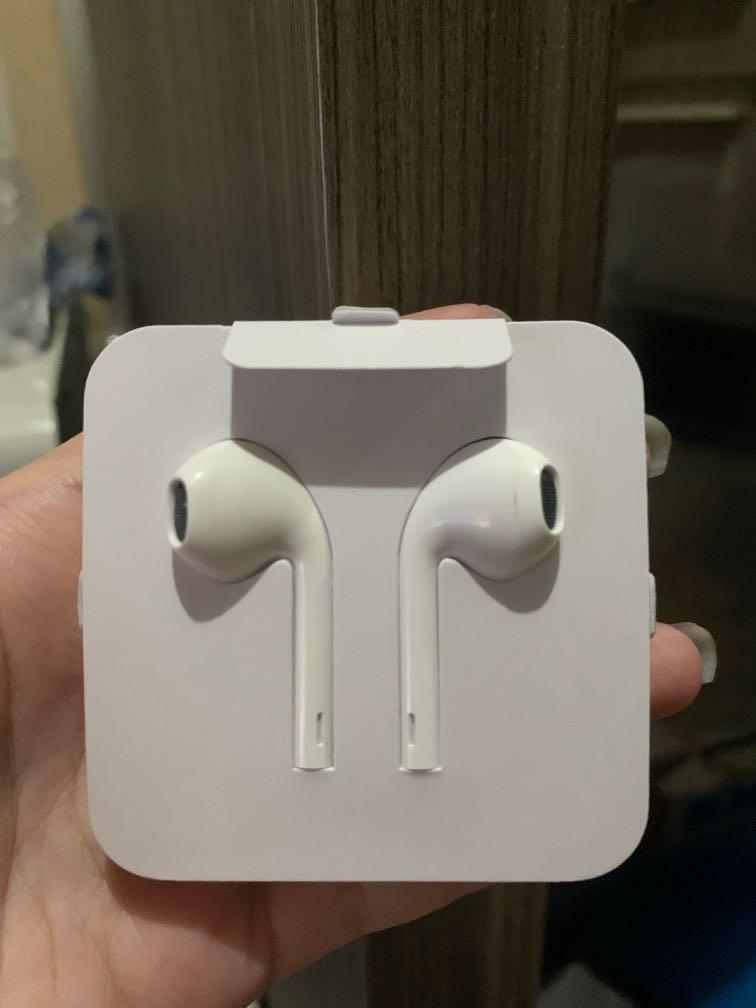 earphone headset iphone oem Telepon Seluler Tablet Aksesoris Tablet Handphone Aksesoris Ponsel di Carousell
