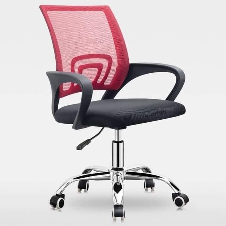 Ergonomic office chair (Category: Chairs) located in Cavite. Submitted by nesnaj12 (Listing ID 1092800252, Image 3). Description: ERGONOMIC OFFICE / GAMING CHAIR ❤️perfect rin for online schooling ❤️highquality! ❤️onhand stocks AVAILABLE COLORS - PINK - RED -BLUE 1,400.