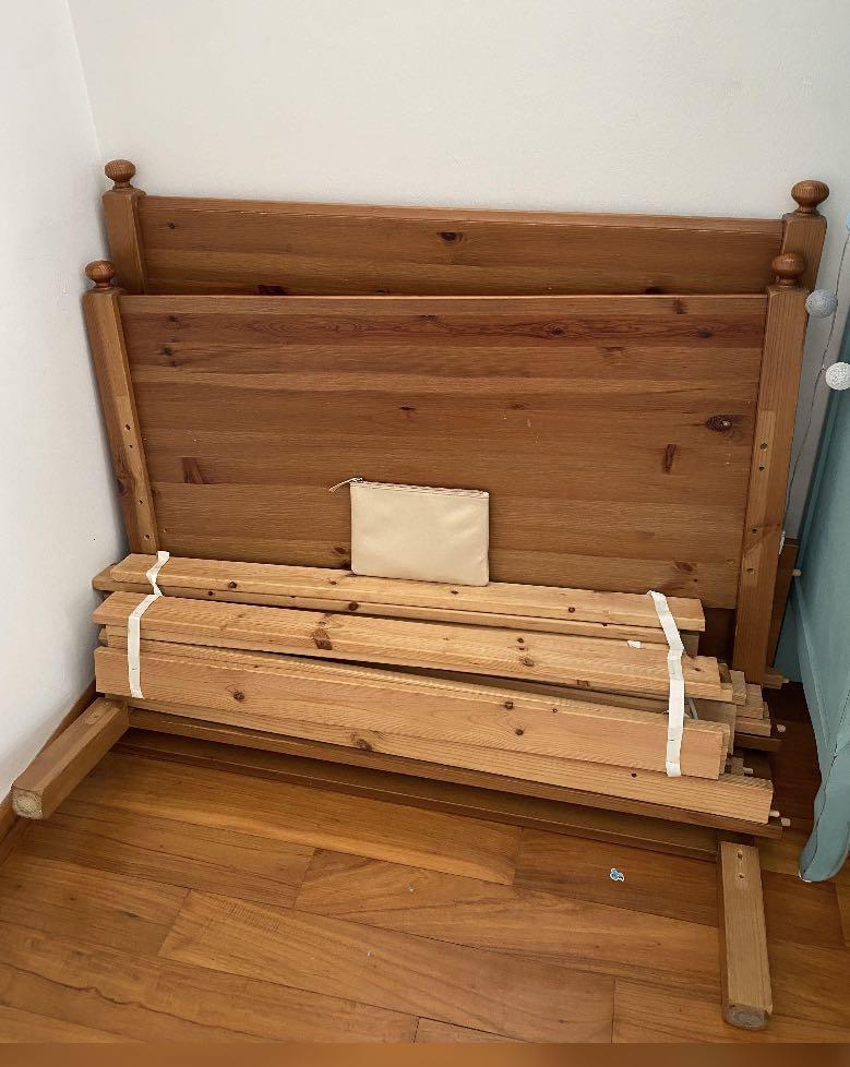 Ikea Leksvik extendable Bed, Furniture & Home Living, Furniture, Bed