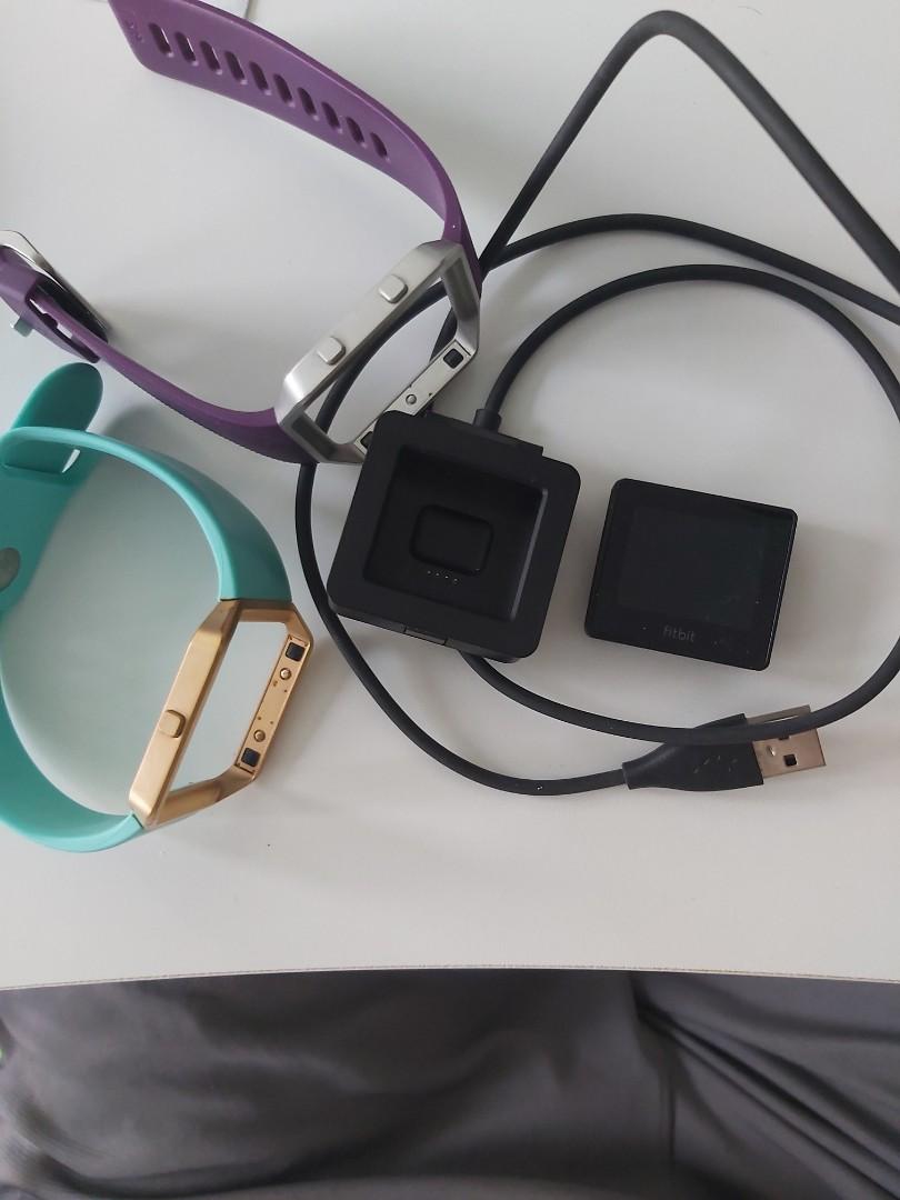 Fitbit Blaze perfect condition heart rate monitor Health Nutrition Health Monitors Weighing Scales on Carousell