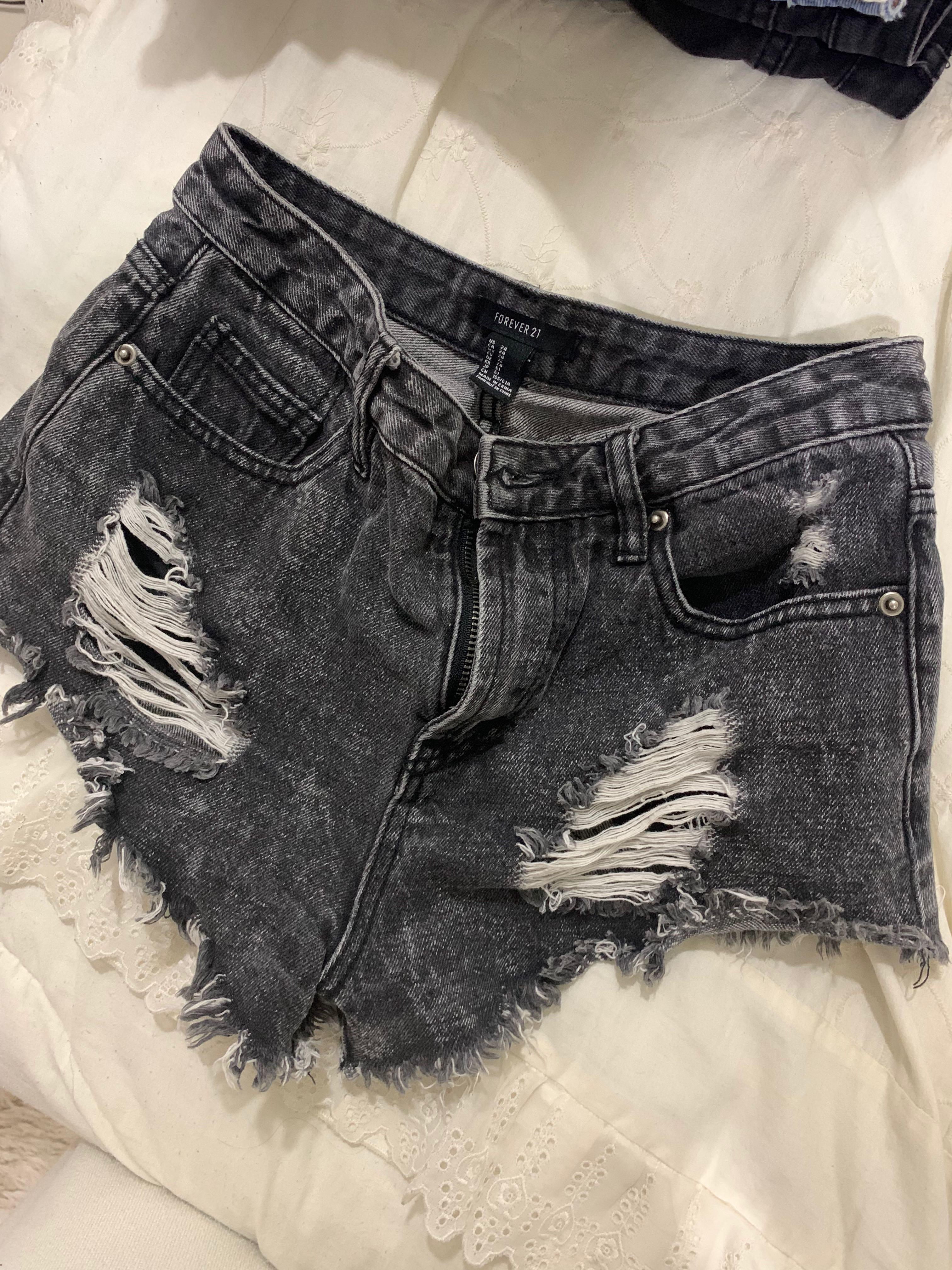 Forever 21 store ripped shorts