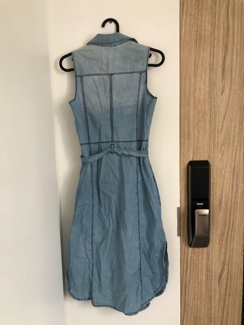 Forever new 2025 denim dress