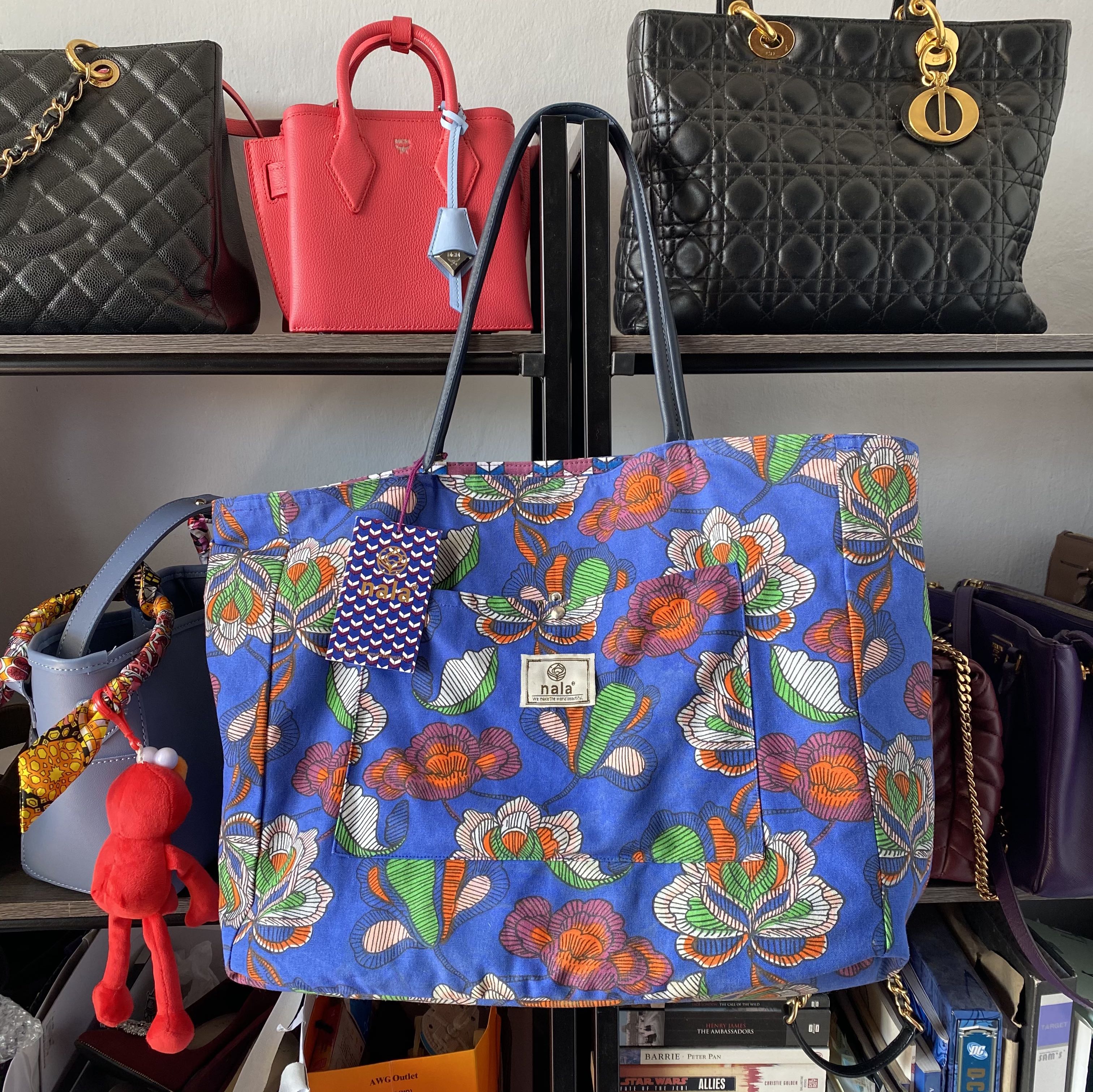 FREESHIPPING NALA Maxi Peacock Pride Reversible Bag, Women's Fashion, Bags  \u0026 Wallets, Purses \u0026 Pouches on Carousell