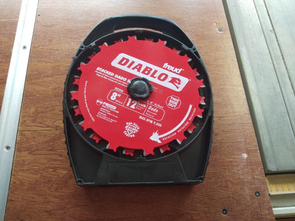 Diablo stacked store dado set