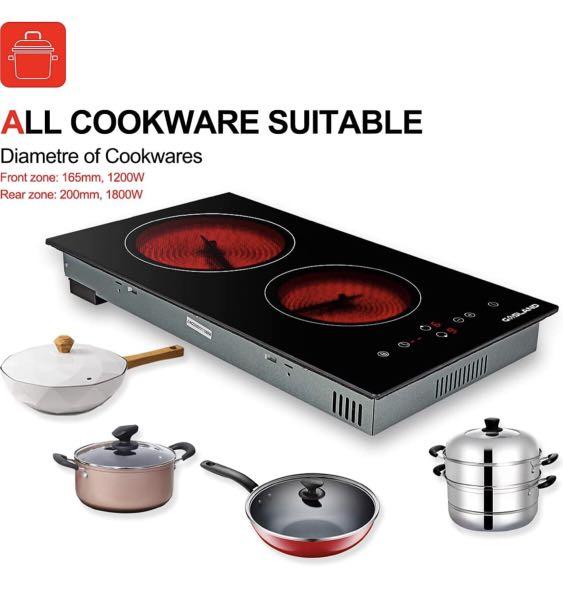 chef 70cm ceramic cooktop