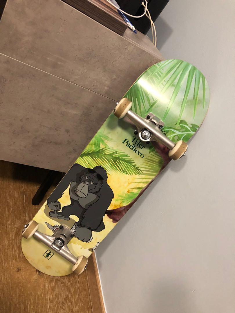 肌触りがいい 新品 Girl Skateboards Pacheco コンプリート 7.75