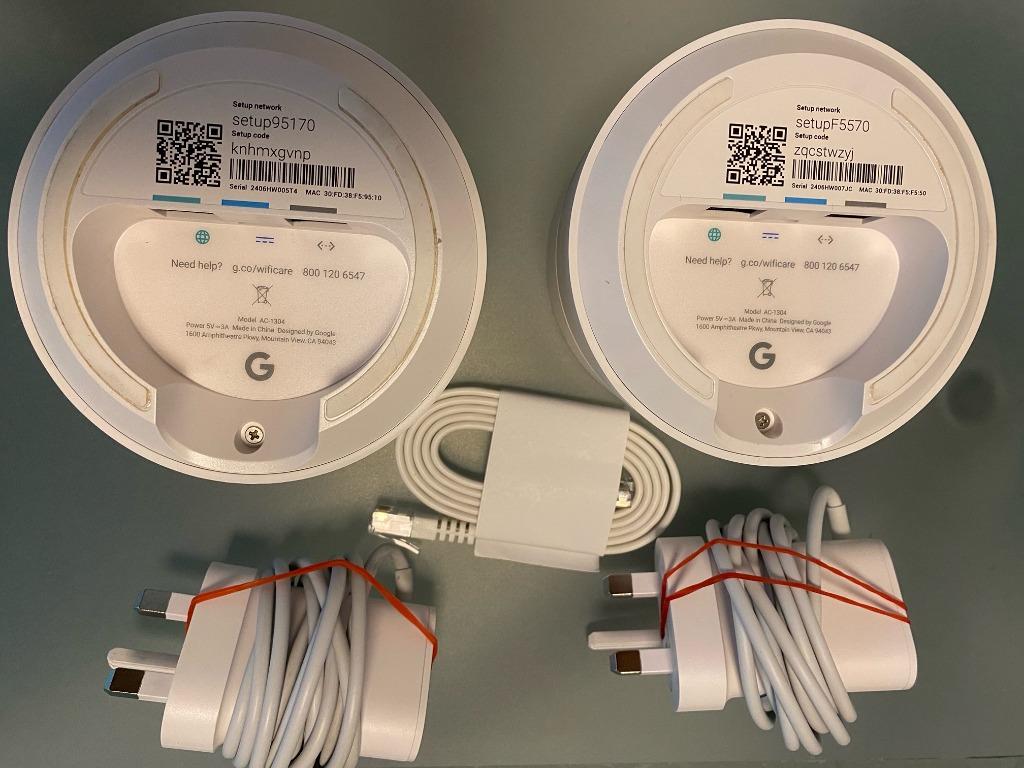 Google WiFi Mesh Router Model AC 1304, Computers & Tech, Parts