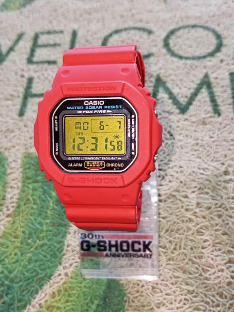 Dw5600 merah hot sale