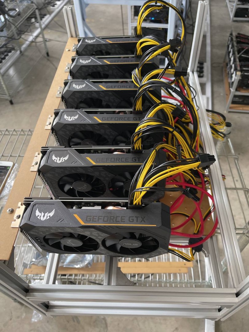 マイニングリグ（GTX1660Super×4） マイニングリグ GTX 1660 super × 4