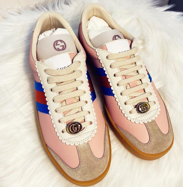 GUCCI G74 WEB STRIPE SNEAKERS AUTHENTIC BRAND NEW