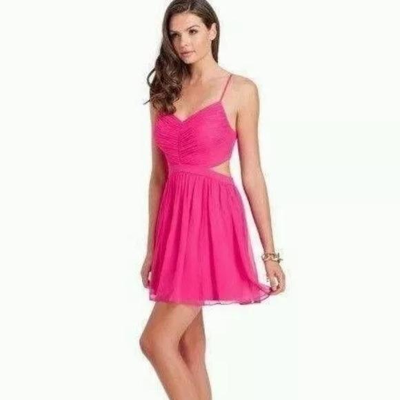 Pink dress guess new arrivals