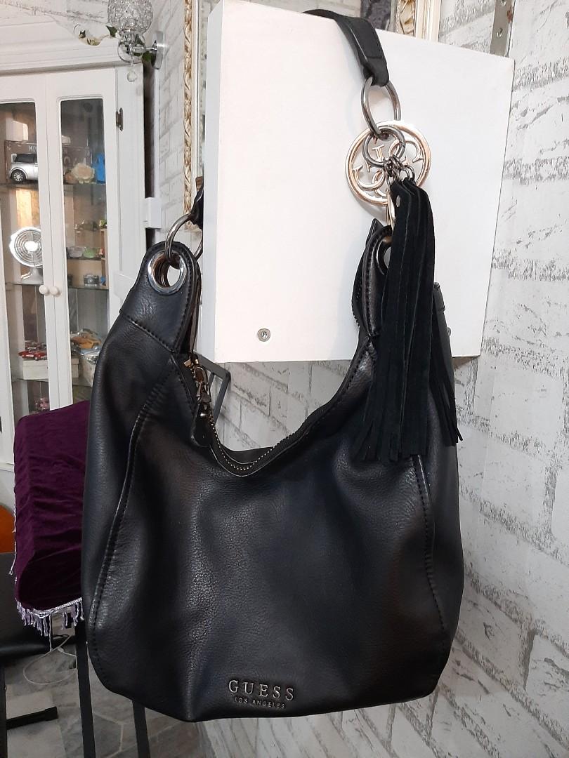 Buy GUESS Regilla PU Zipper Closure Women's Casual Hobo Bag | Shoppers Stop