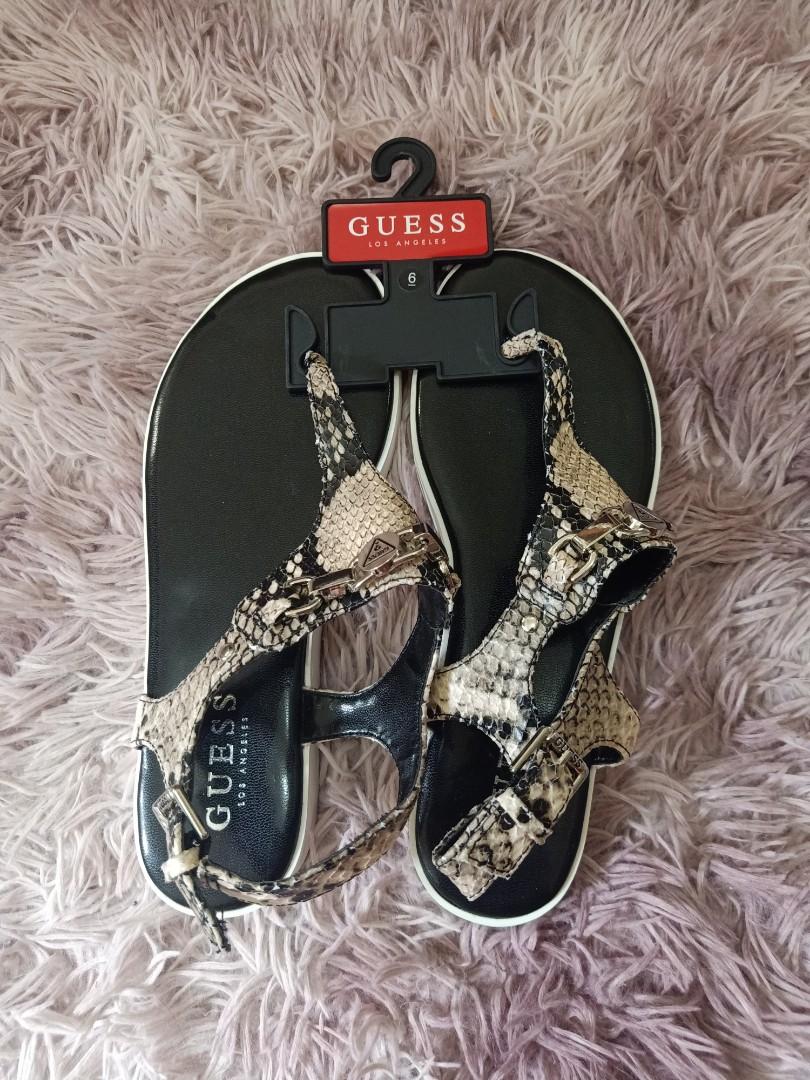 Guess Snake Skin Sandals, Women's