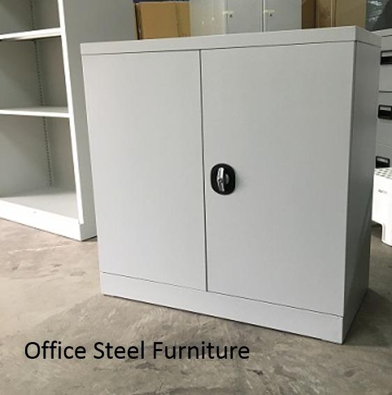 Second hand metal shop cupboard